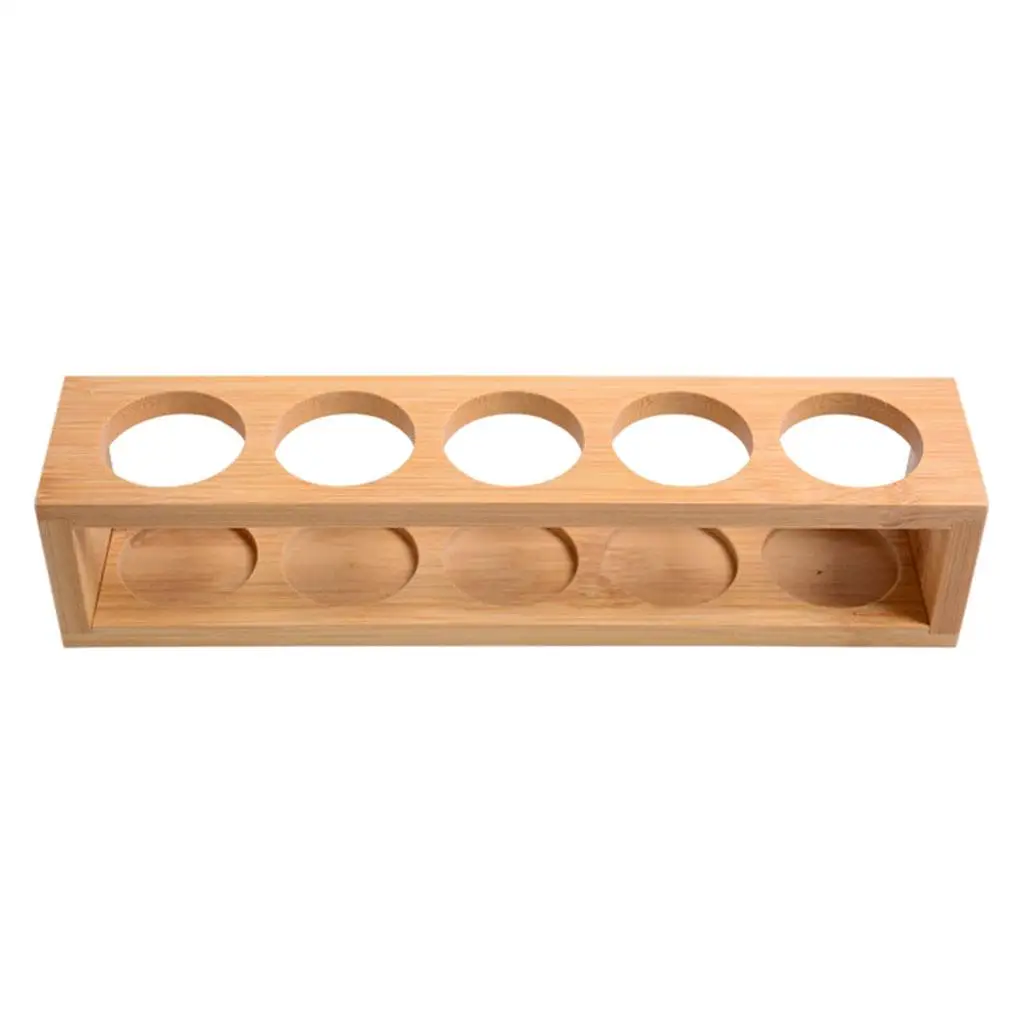 Rustic Wood Essential Oils Storage Rack Holder Stand Organizer Tray Container Case Duoteri Oil Bottle Display Holder Bedroom