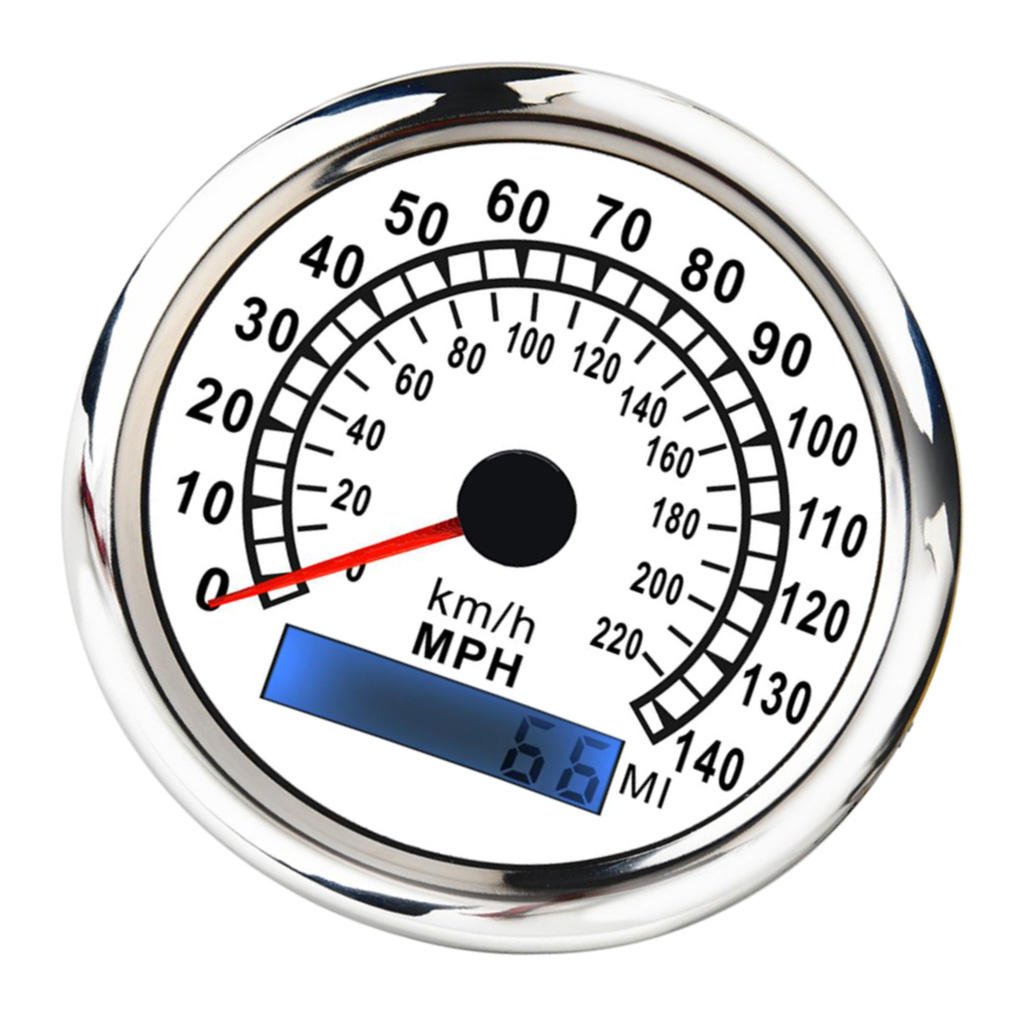 Marine Boat Digital GPS Speedometer 140MPH Waterproof  Meter
