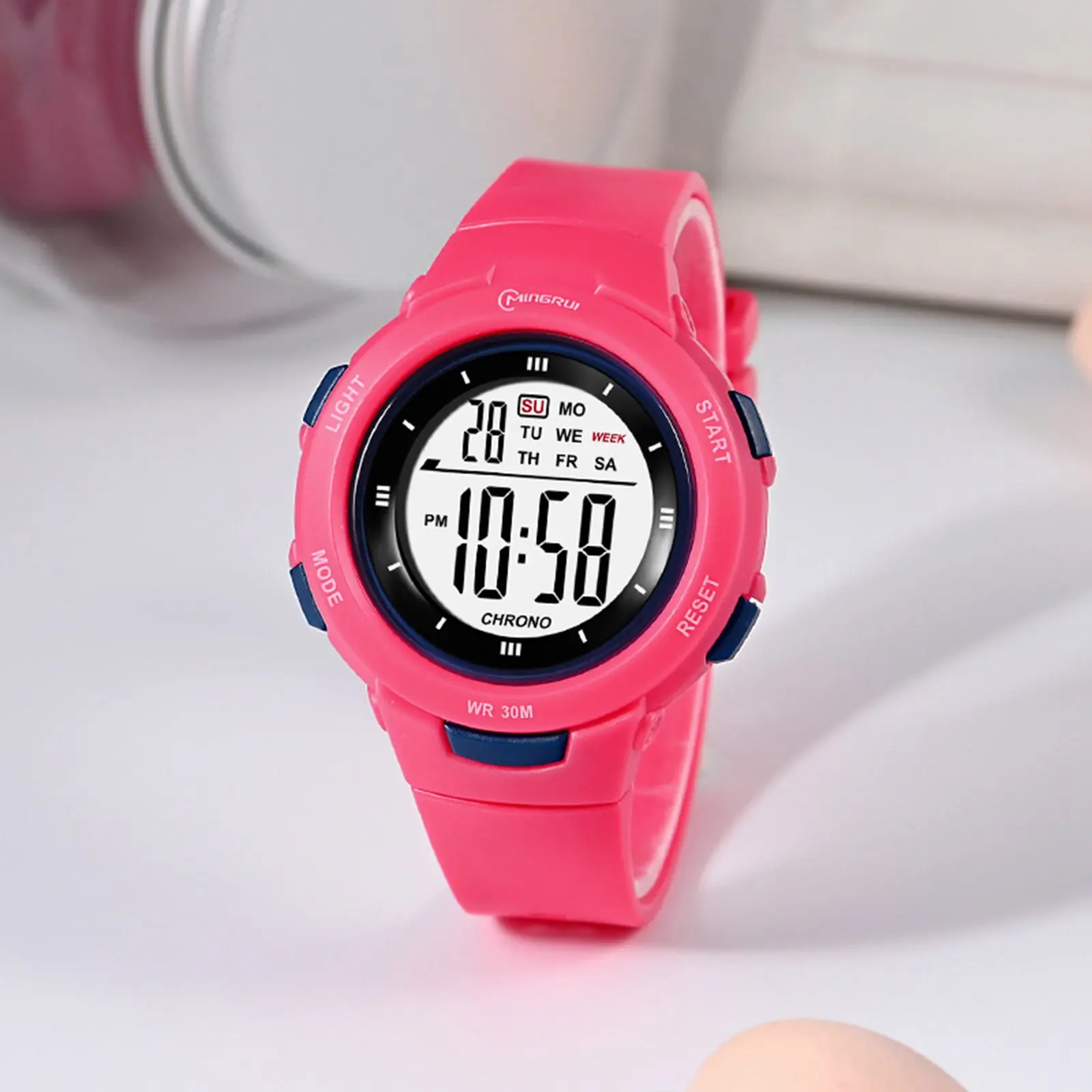Boys Girls Sport Digital Watch Waterproof Electronic Watches Wrist Watch with Alarm Stopwatch Calendar EL Light for Kids