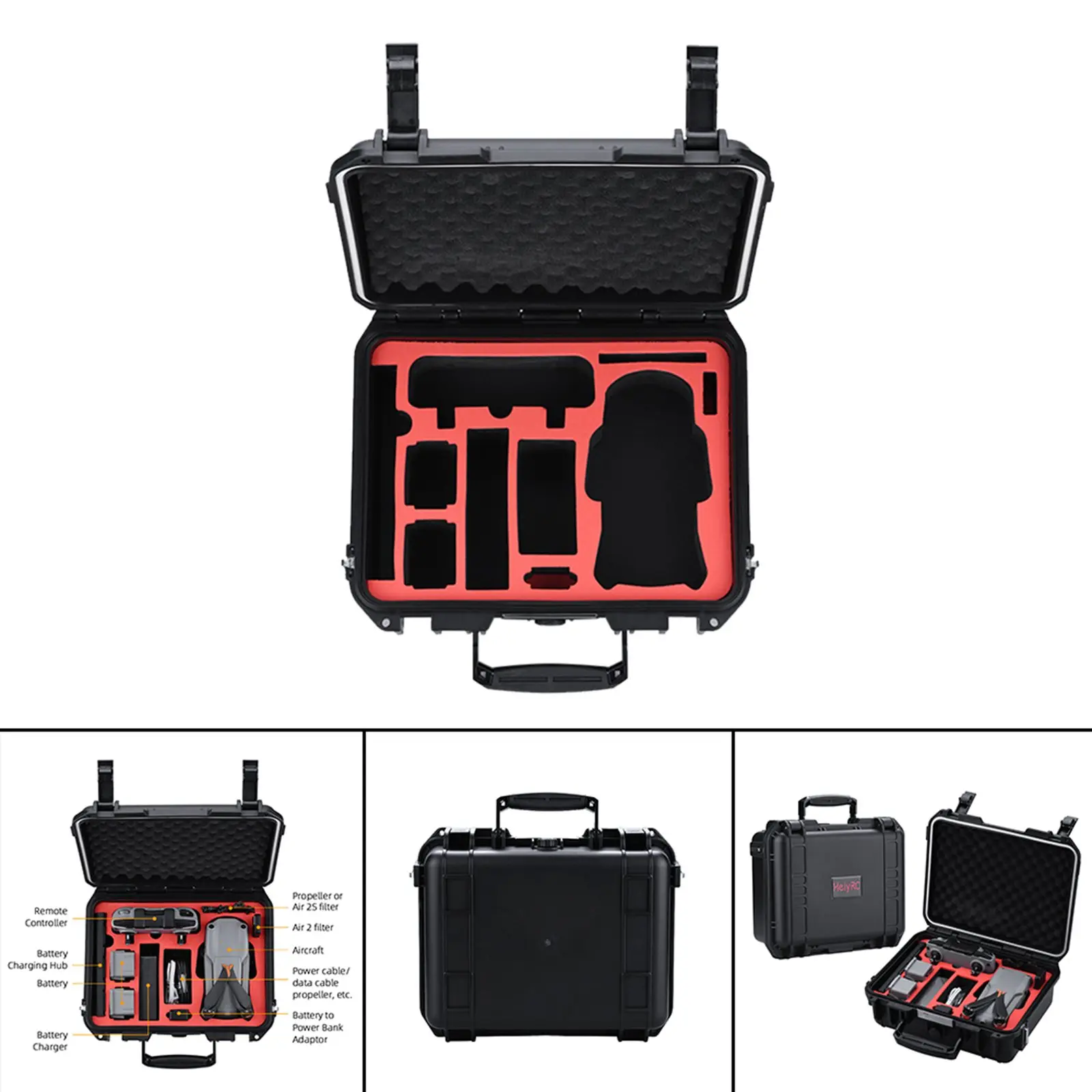 Portable Traveling Drone Hard Case Storage Shockproof Carrying Case Handbag for DJI Mavic Air 2S Accessories