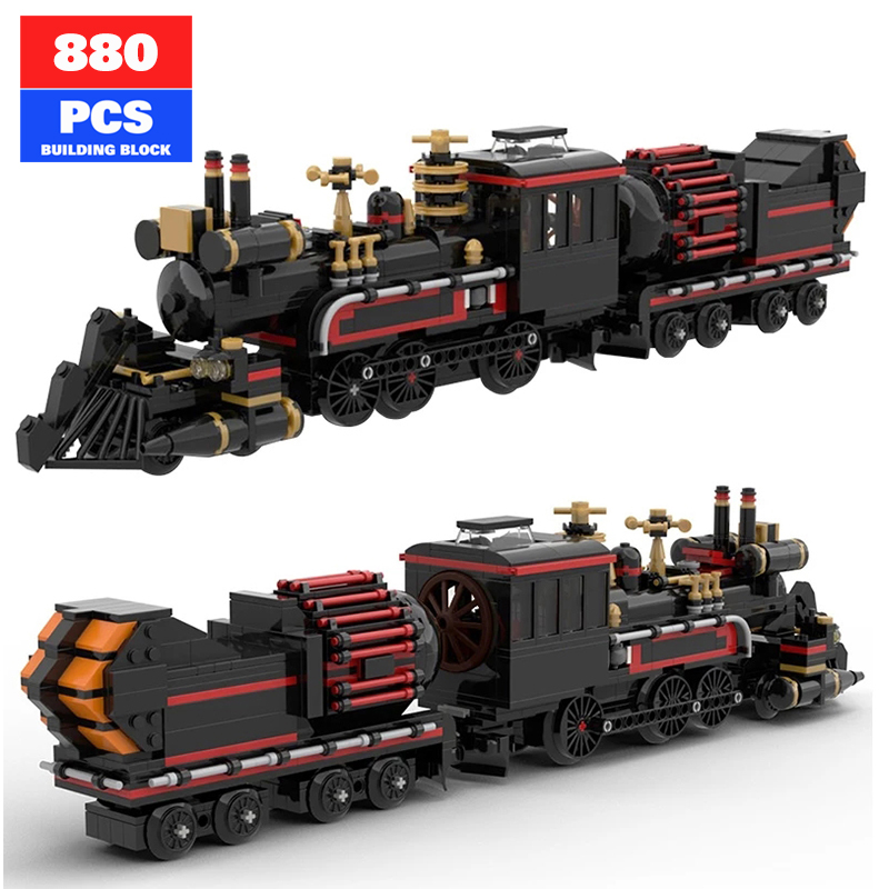 Técnico de Volta para a Estação de Trem Blocos de Construção Brinquedos para Criança Futured Criativo Especialista Tempo Máquina Tijolos Filme Trem Moc 7 Brinquedos e hobbies