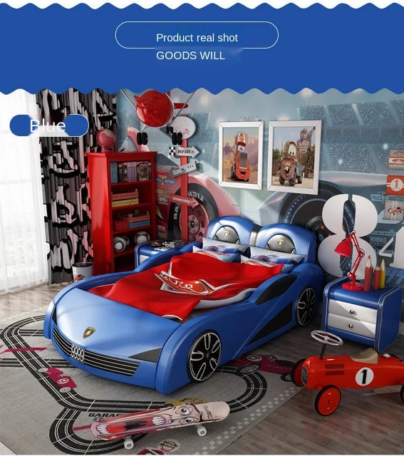 fábrica atacado duplo criativo crianças carro cama menino cartoon