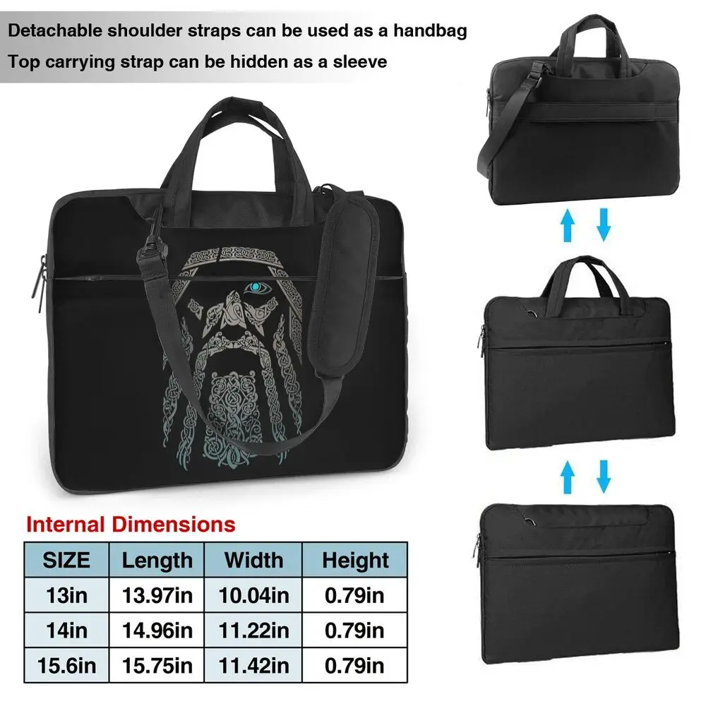 Vikings Owl Valknut Odin Design Laptop Bags