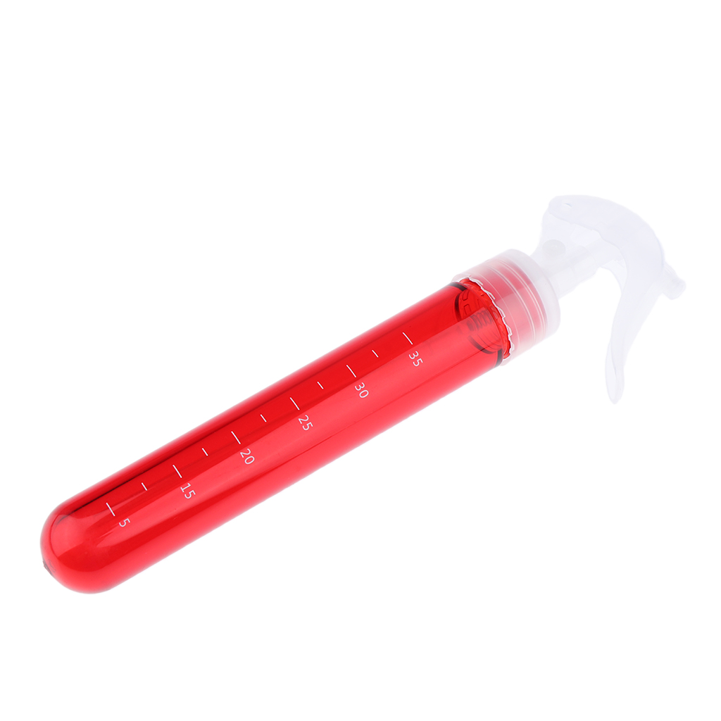 Yellow/Red/Purple/Blue/Transparent Solvent Free Test Tube Sprayer, 38 ml
