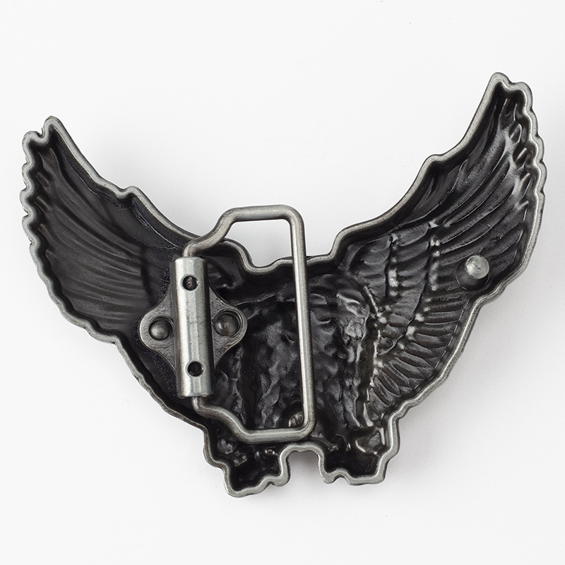 Drei-dimensional Metall Adler Gürtel Schnalle – Detail 5