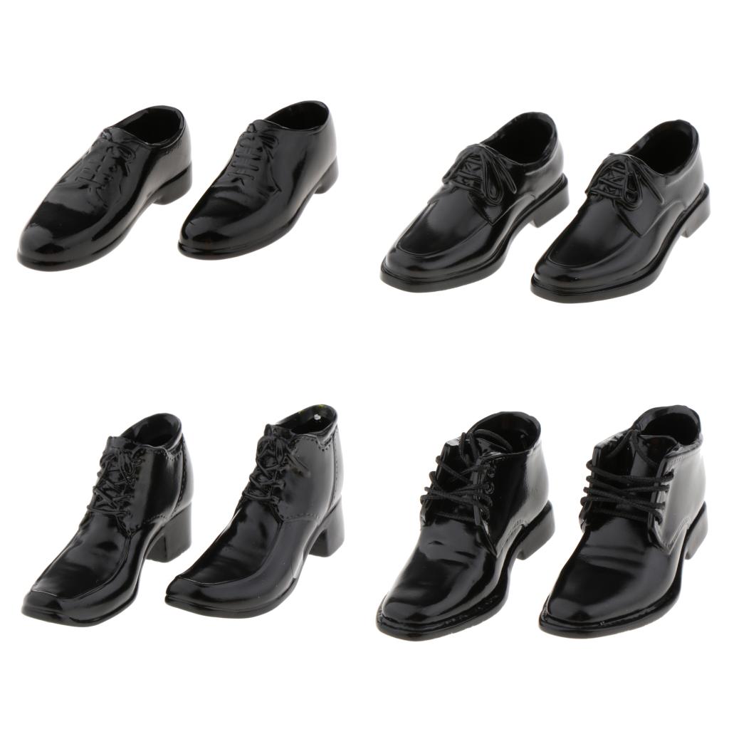 Custom 6:1 Male Shoes for 1/12 Action Figure Doll Body Garment Accessories