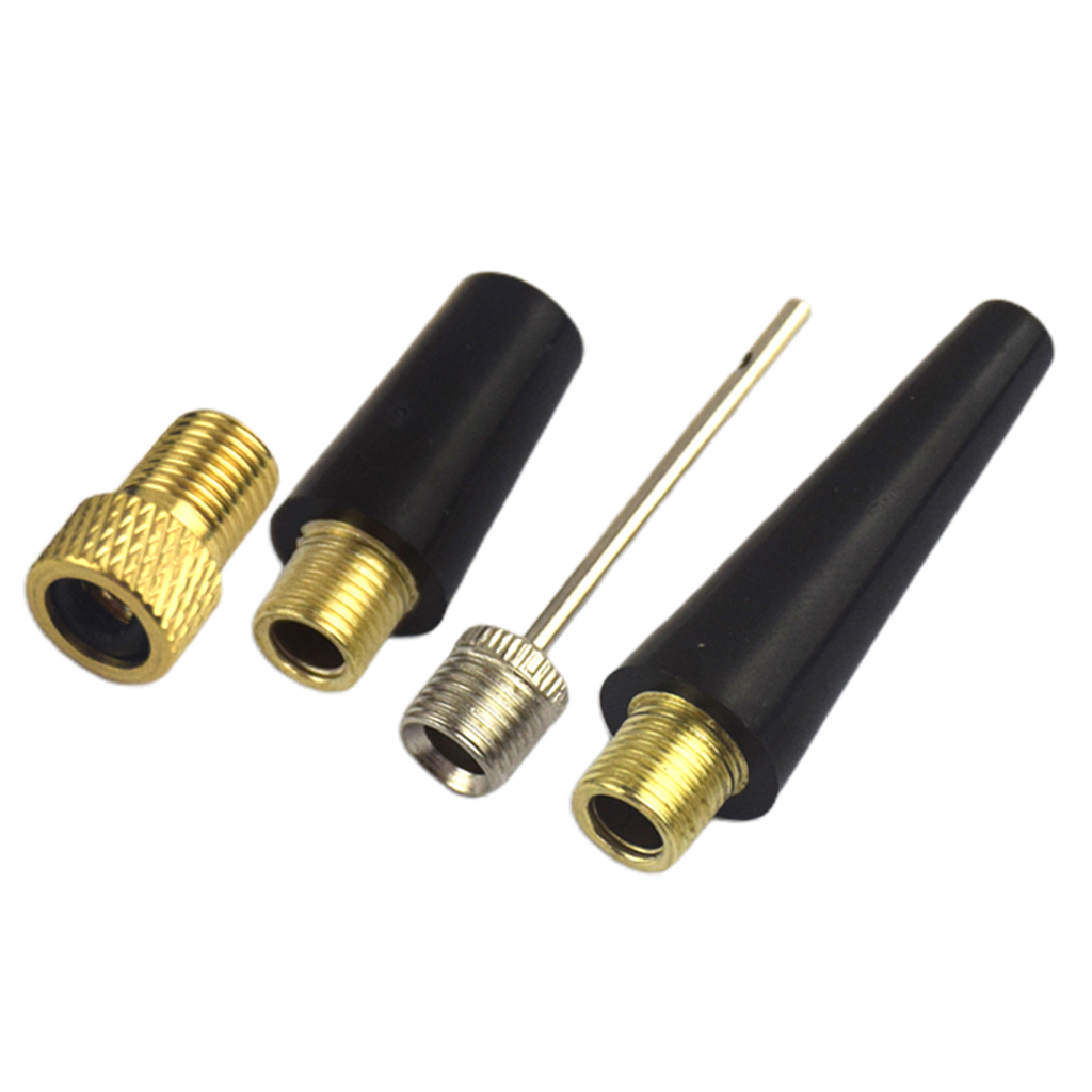 Brass Pump Valve Adapter Sports Toy Ball Inflate Needle Pumping Nozzle Accessory