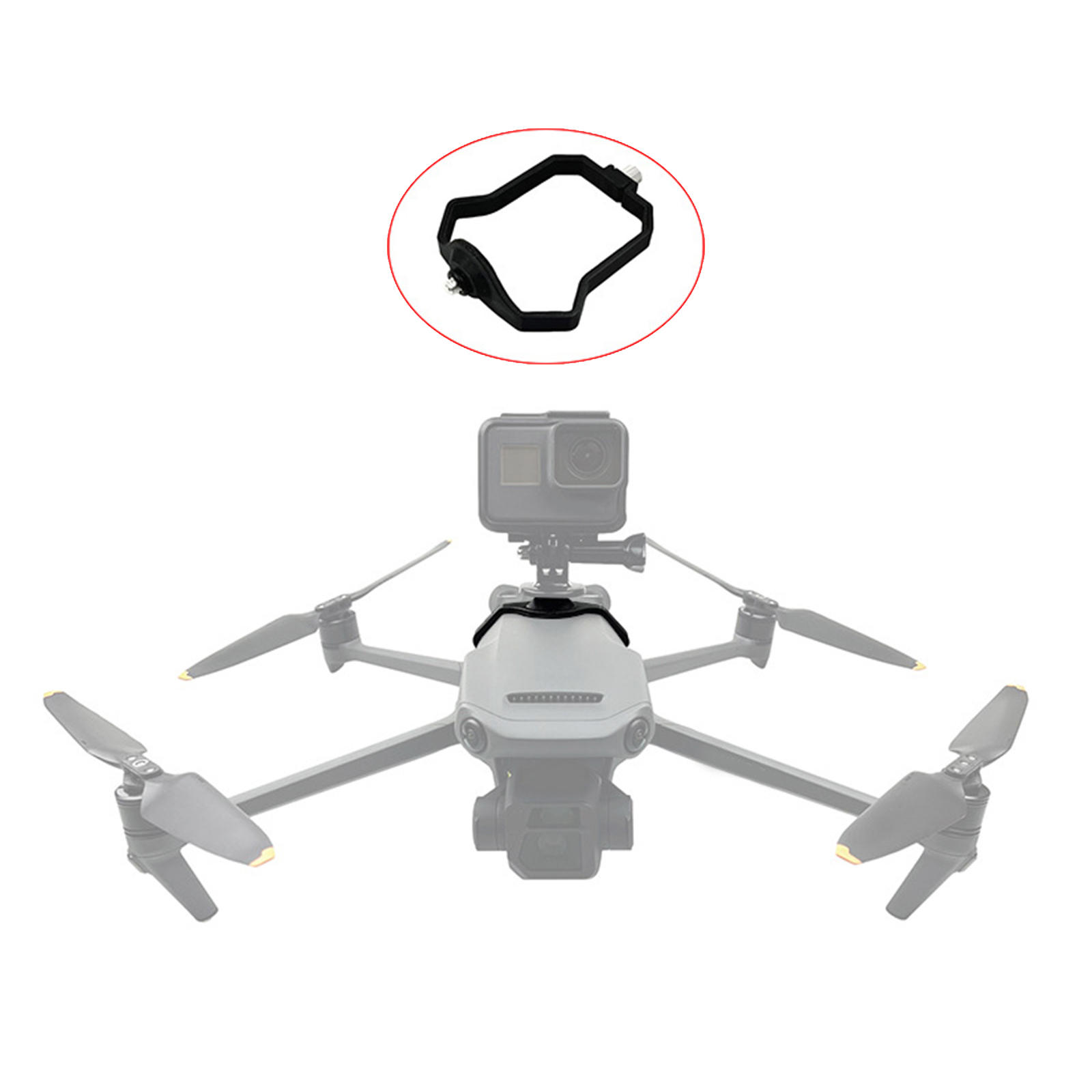 Expansion Bracket Mount Holder for DJI MAVIC 3 Drone Combo Go-Pro Action Camera Drone Accessories Kits Tools
