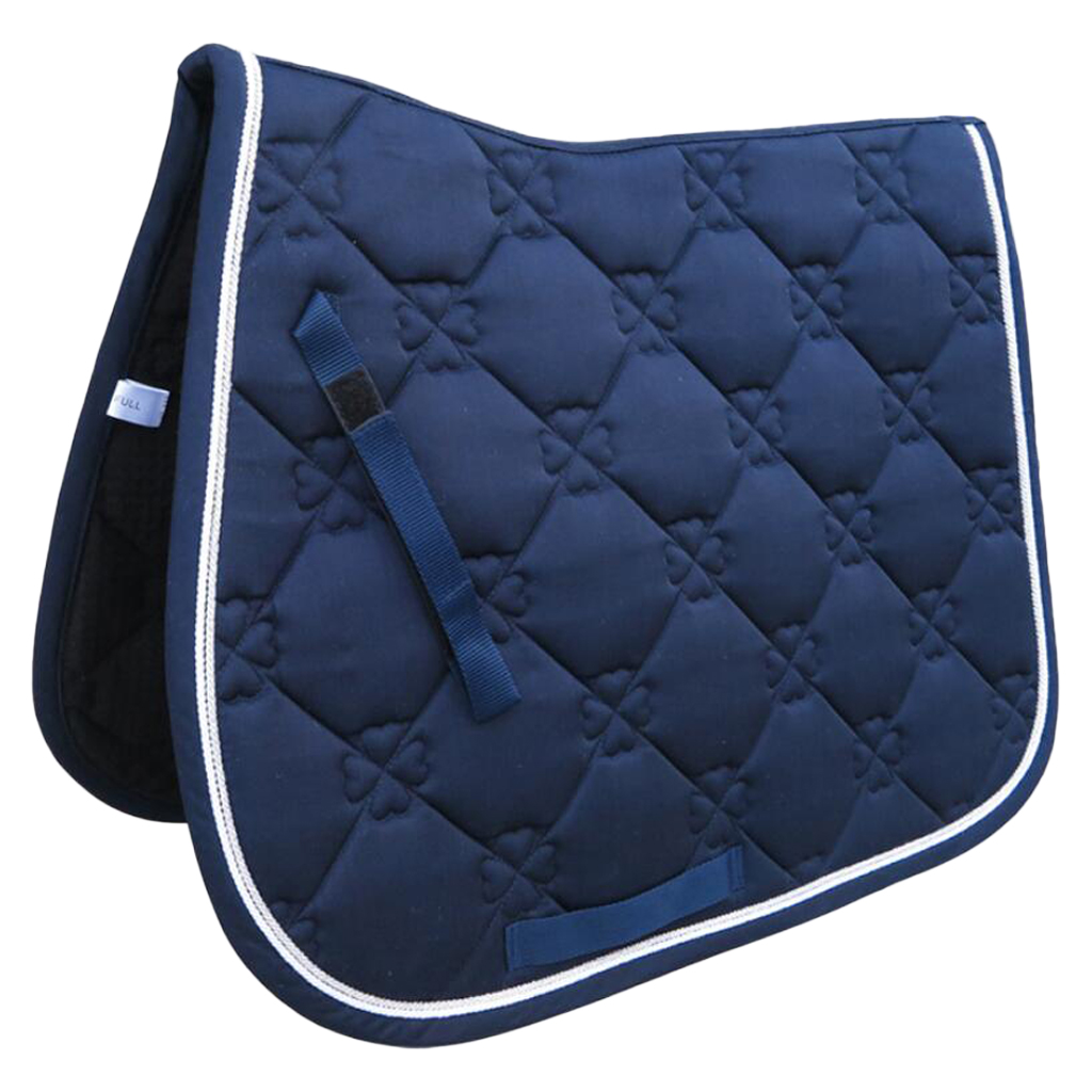 English Horse Saddle Pad Pony Jumping Show Saddle Pad Horse Half Saddle Blanket Pad Cover Anti-Slip Horse Riding Saddle Pad