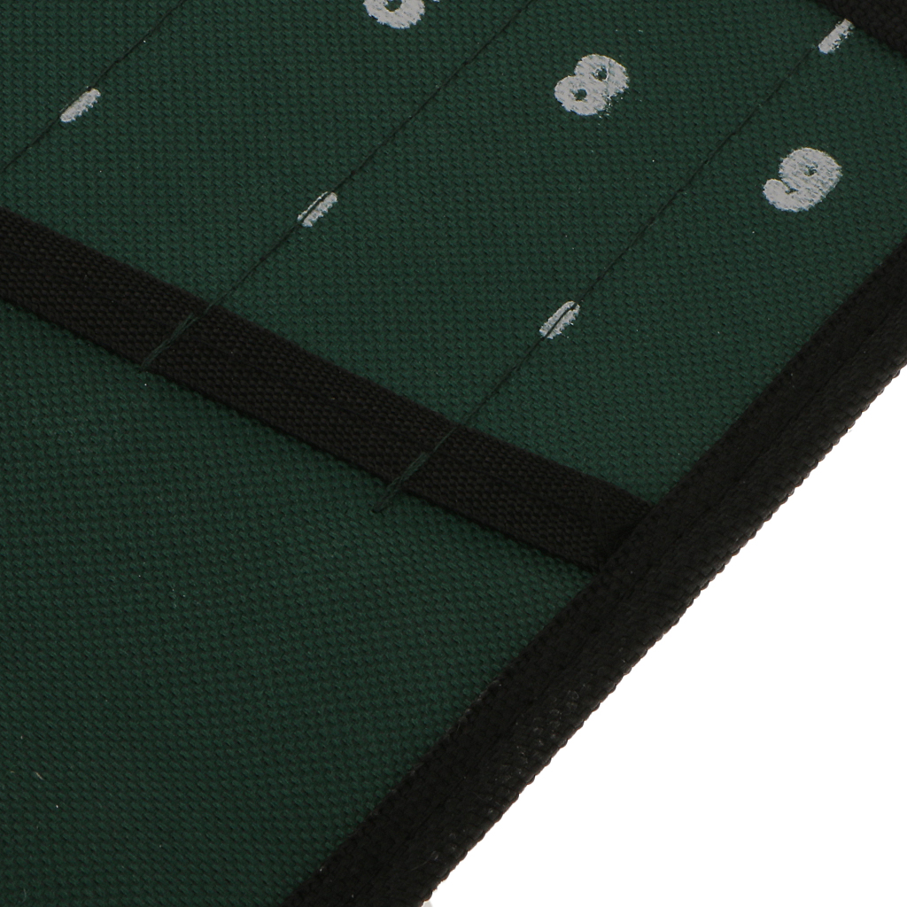 Canvas 8/10/14  TOOL ROLL Spanner Wrench Tool Storage Bag Case Fold Up