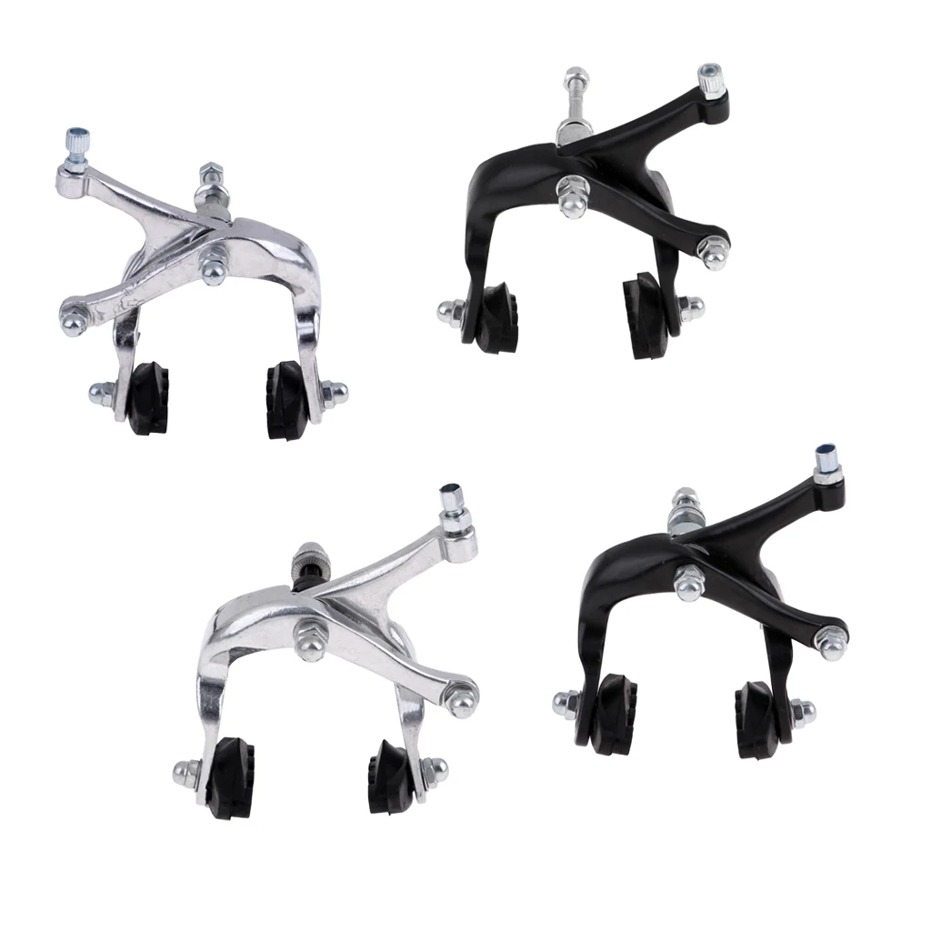 47-57mm Long Arm Clamp Front & Rear Caliper Lever Cable Bike Side Pull Brake