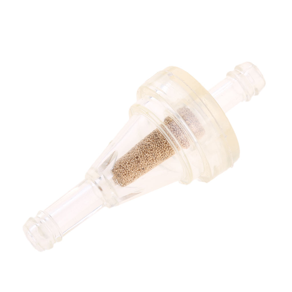 Plastic Universal Motorcycle Petrol Inline Fuel Filter Engine Cleaning Parts