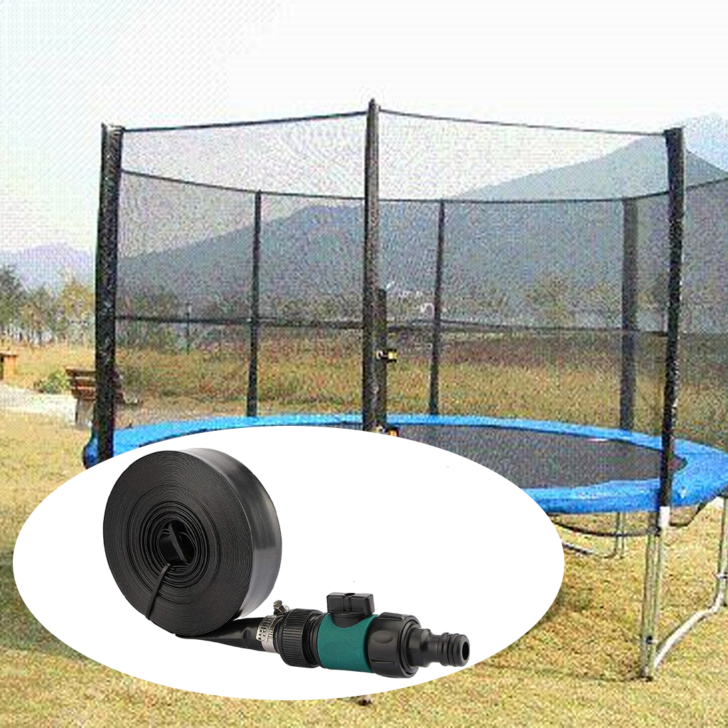 Trampoline Sprinkler Kids Summer Garden Backyard Water Game Toys Cooling Kit