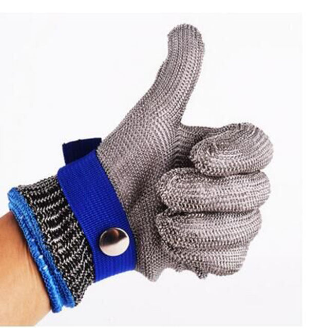 Cut Resistant Gloves Safety Anti Cut Gloves Cut Proof Stab Resistant  Stainless Steel Wire Metal Cut Meat Vegetable Kitchen Glove - AliExpress