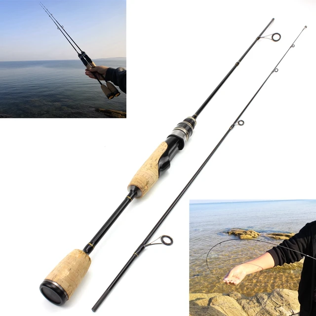 1.68m Wooden Handle Lure Rod Ultra Light Spinning Fishing Rod Ul Power 2-6g  Lure Weight 3-7lbs Line Weigh Carbon Rod - Fishing Rods - AliExpress