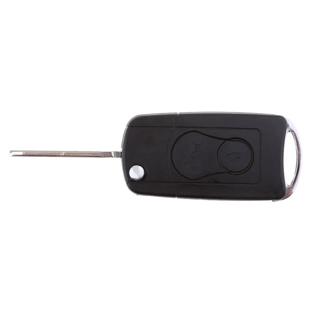 Car Remote Key Case Cover 2 Button for Ssangyong Actyon Kyron Rexton NO ELECTRONIC UNITS INSIDE For replacing your damaged key
