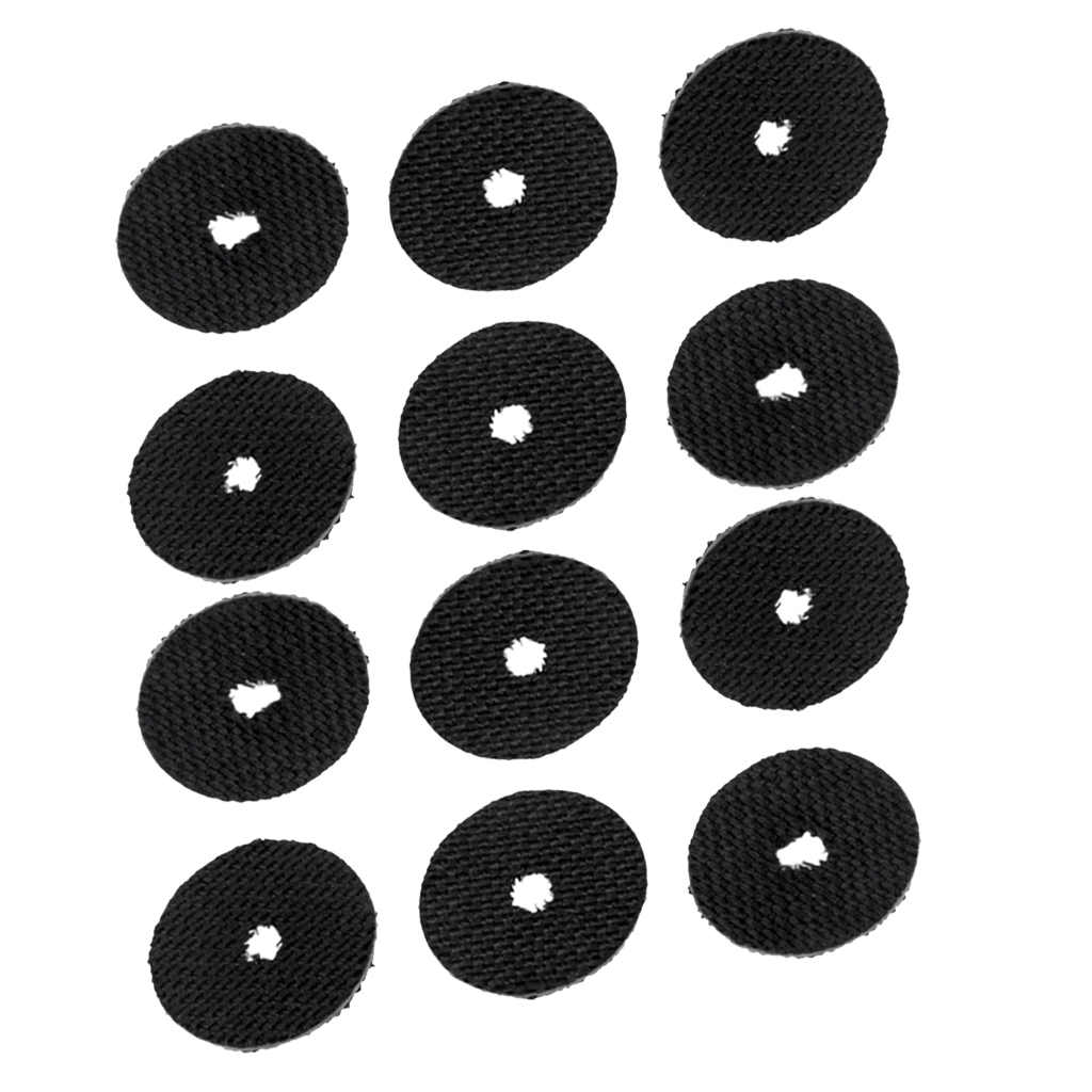 12pcs Carbon Fiber Drag Washers for Spinning/Baitcasting/Drum Fishing Reels