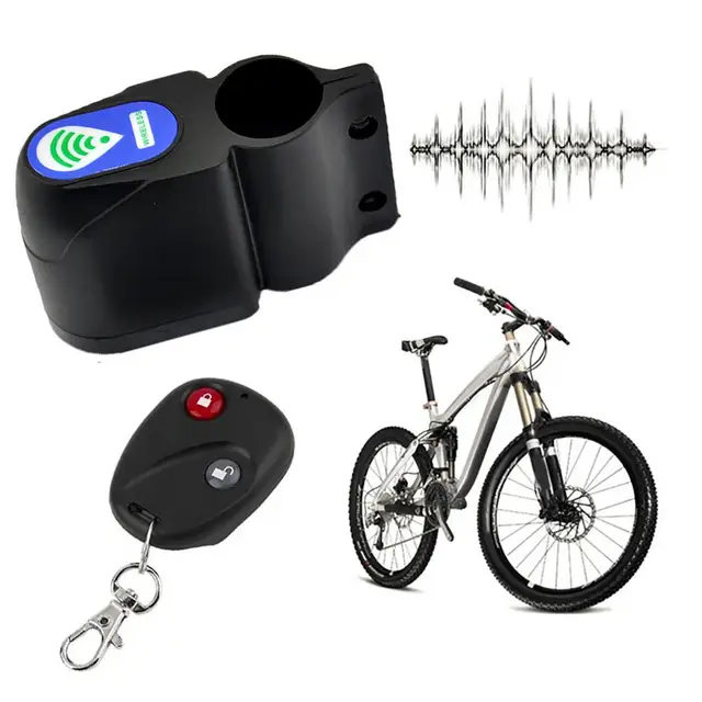 New Bike Bicycle Alarm Lock Motorbike Anti-theft Cycling Security