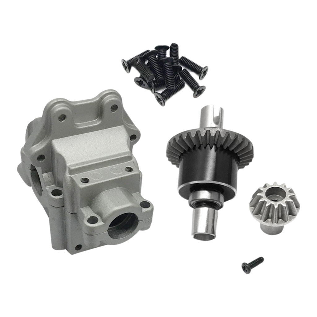 RC Metal Upper Lower  Housing Differential Gear for WLTOYS 144001 1/14 RC Car Buggy Upgrade Parts