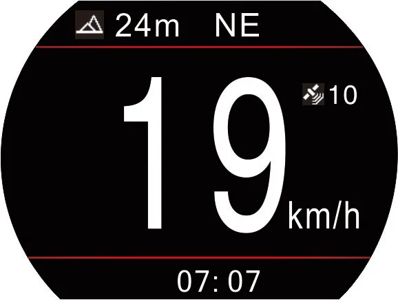  Autool X95 Multifuncional GPS Velocímetro Coche HUD GPS Head Up  Display 3.5 '' Velocidad KM/H MP/H DC5V-28V Coche Digital Inclinómetro  Brújula Indicador Latitud Longitud para Coche Vehículo Off-Road :  Electrónica