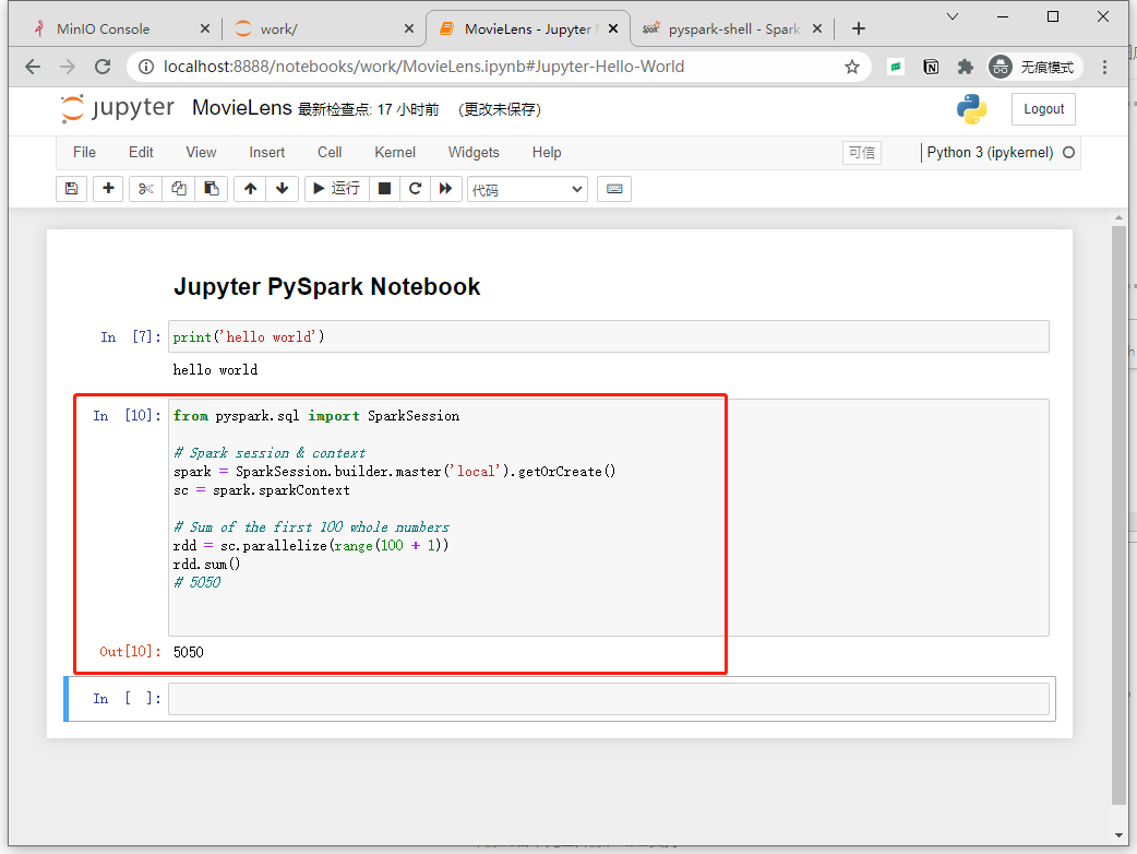 GitHub - cloudhuang/pyspark-minio-analysis