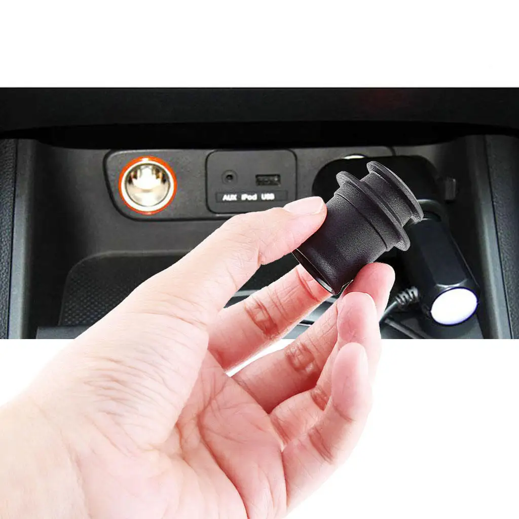 Universal Car Cigarette Lighter Socket Cover Dust  Waterproof Plug ABS Environmental Anti-Retardant Material