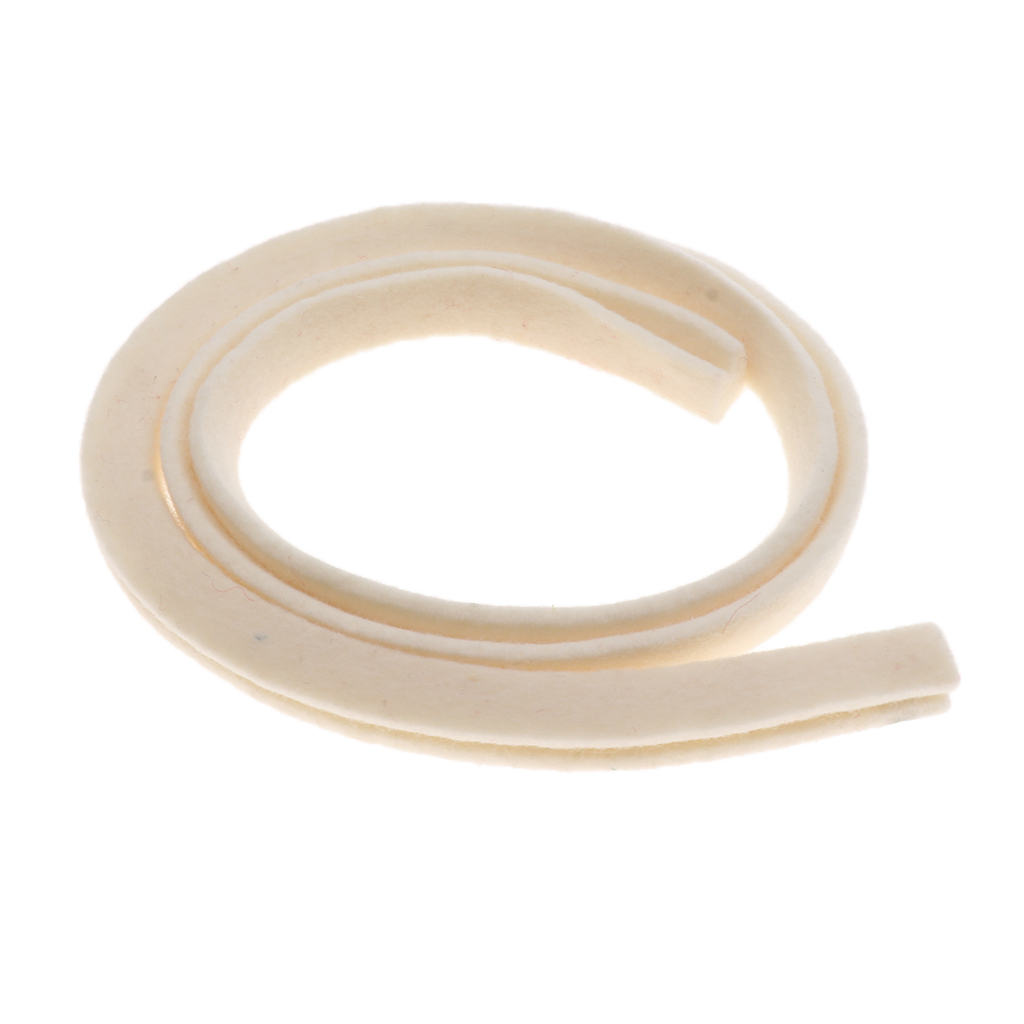 Tooyful White Grand Piano Damper Lifter Felt for Trichord 3 String Notes Piano Repair Replacement Parts