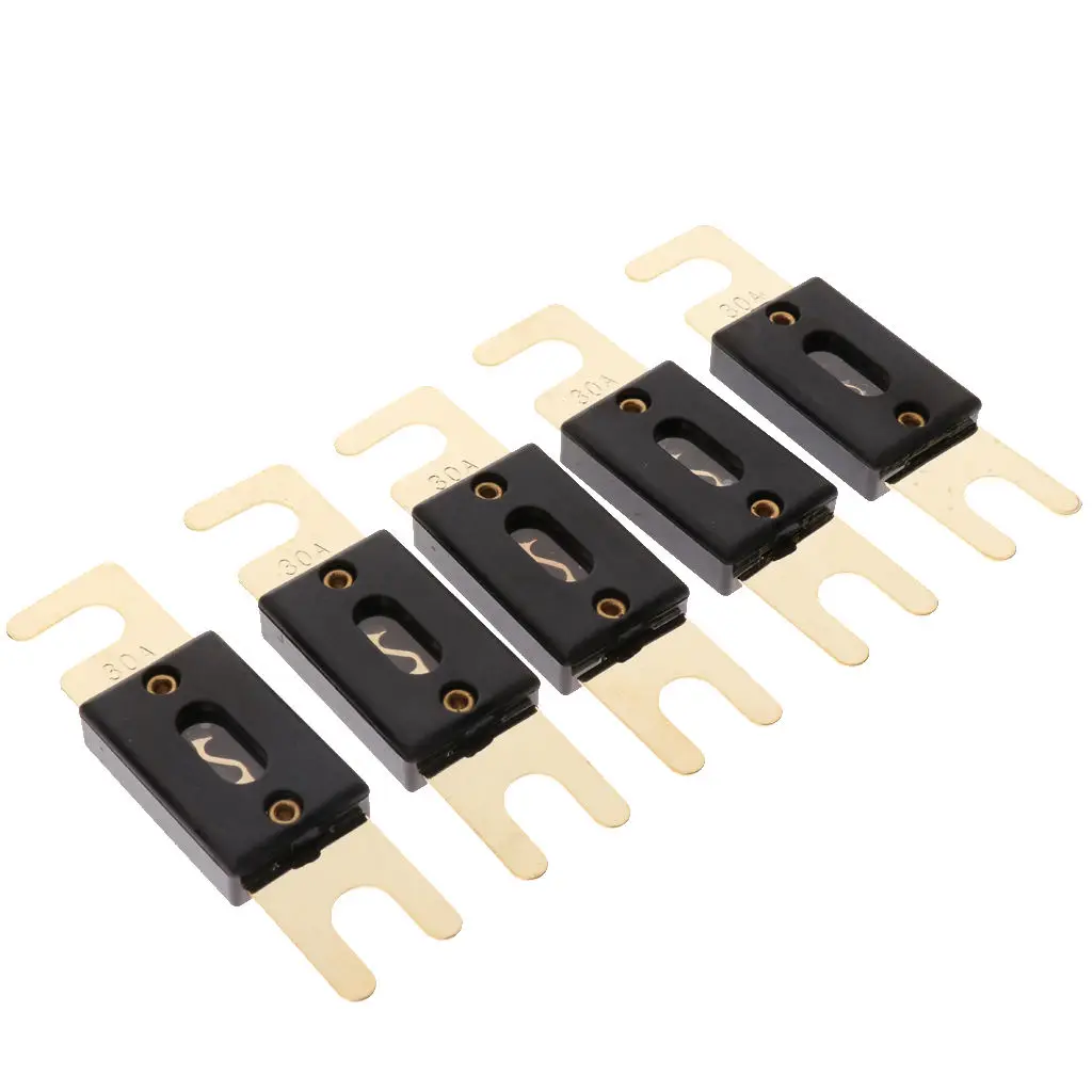 5 X ANL Fuse Holder Distribution For All 30 Ampere Electronics