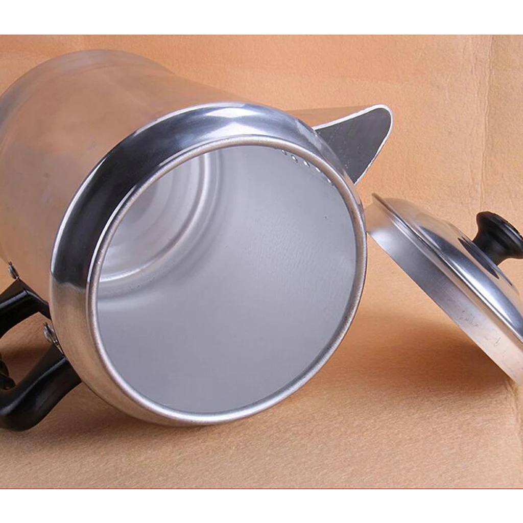 Home Kitchenware Collection Coffee Pot Aluminum Percolator Espresso Maker 3L