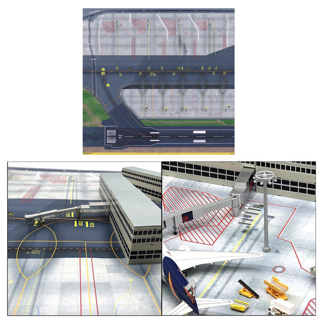 1/400および1/500ランウェイセクション用の空港シート/エプロン