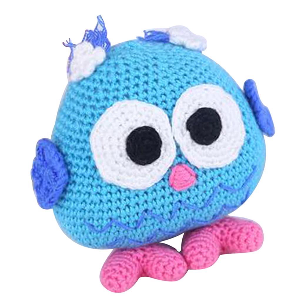 DIY   Owl   Baby   Doll   Crochet   Kit   Handmade   Stuffed   Toy   Making