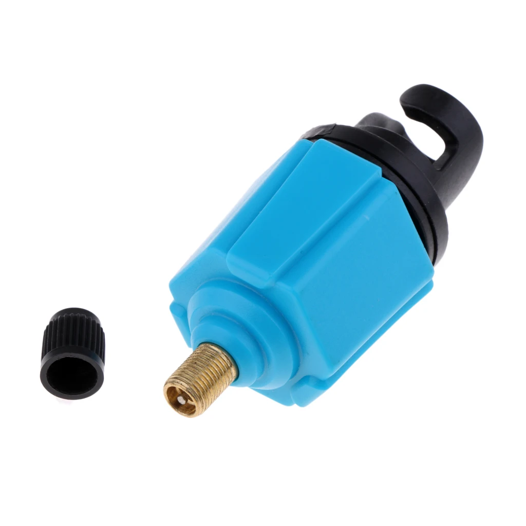 Inflatable Boat Pump Adaptor with Standard Schrader Conventional Air Pump Air Valve Adapter Spoke Plate Attachment