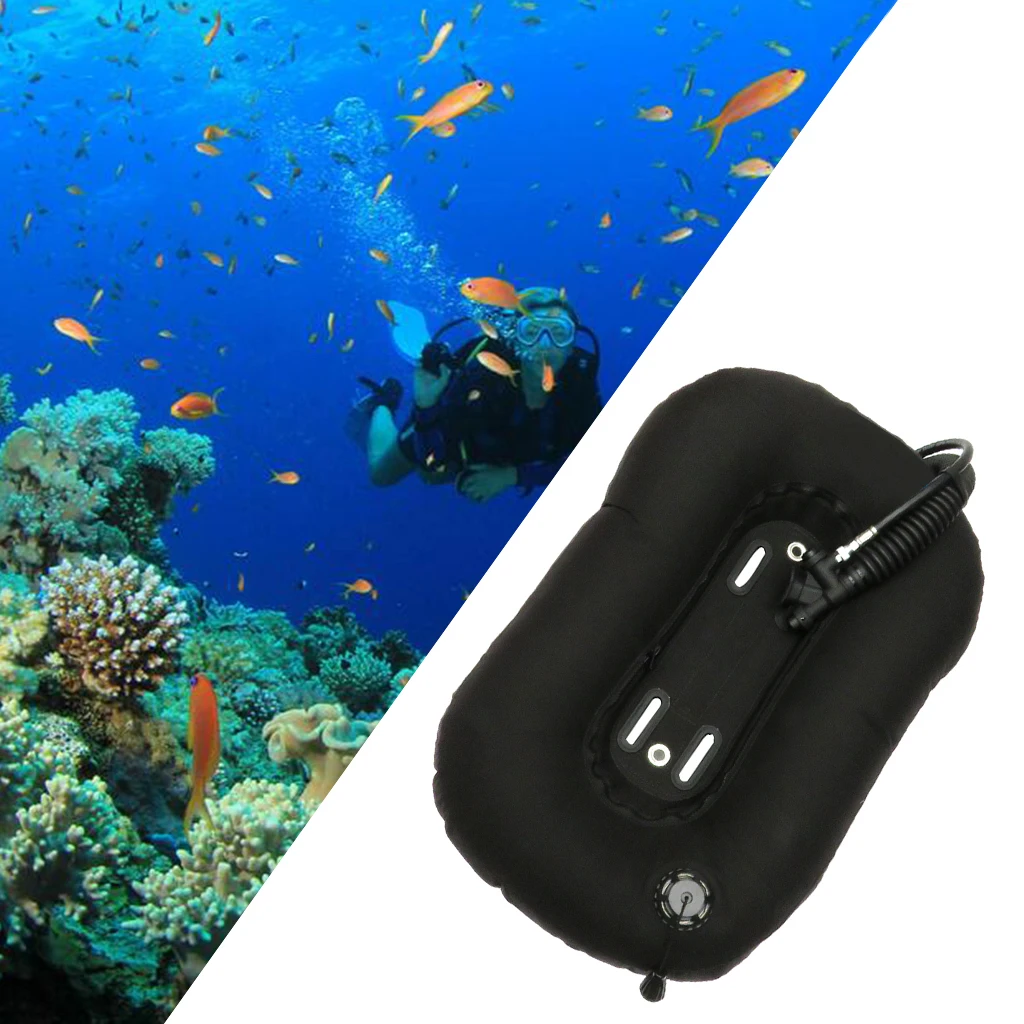 Scuba Diving Donut Wing with Single Tube Snorkeling BCD Buoyancy Compensator