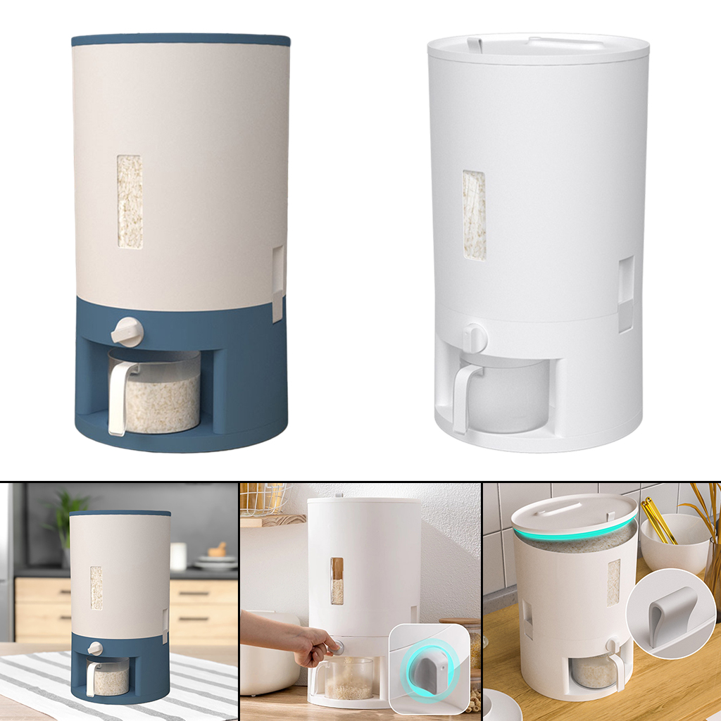 Rice Storage Container Kitchen Flour Container Bin Sealed Cans Insect-proof