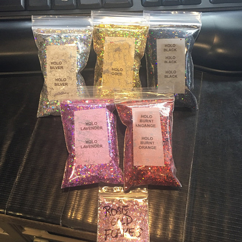 Best of 50g In 1 Bag Custom Chunky Holographic Glitter Mix Bundle Loose Glitter Cosmetic Glitter 25 Colors Chunky Holographic Glitter, 0 Reviews & Tips