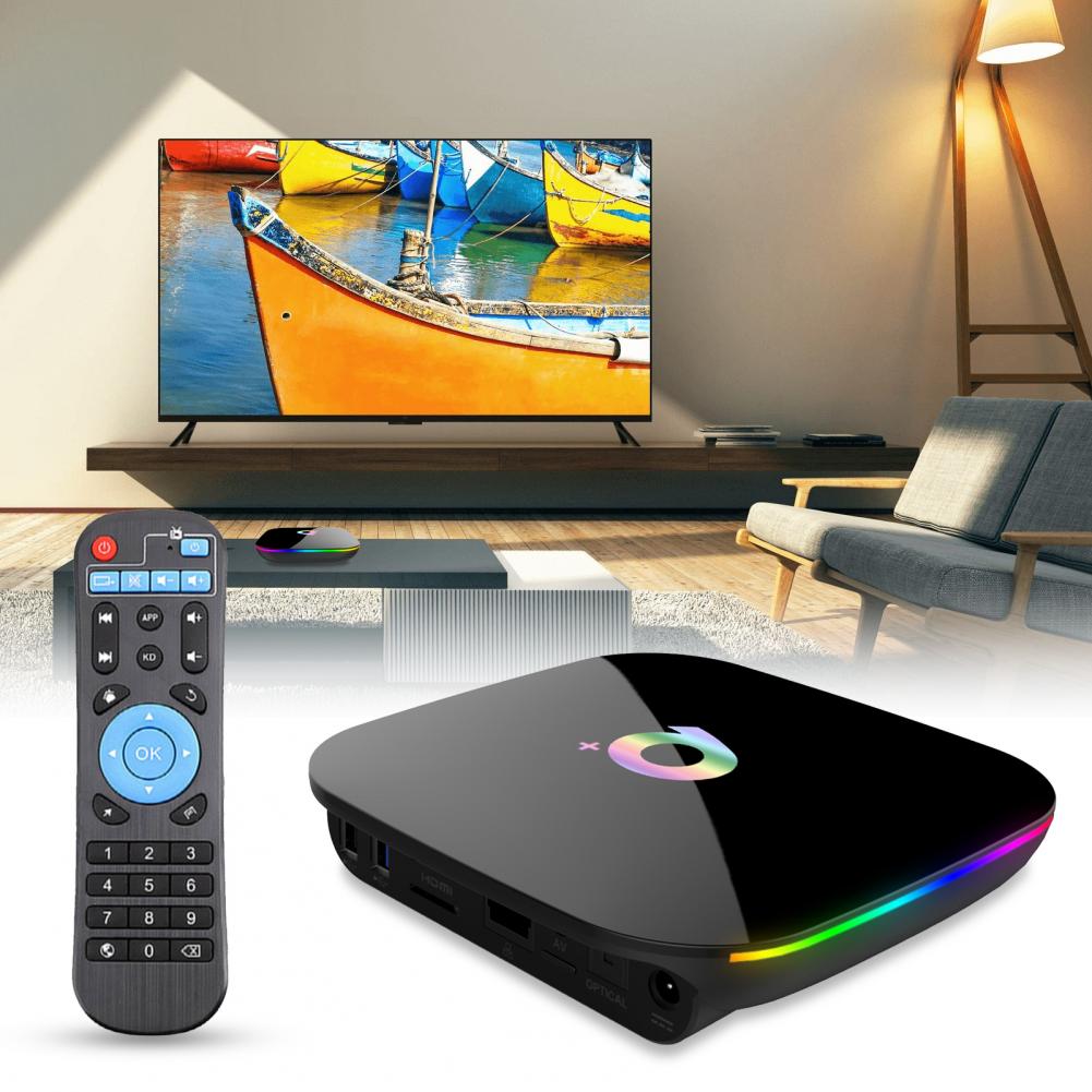 Title 4, Q PLUS Smart TV Box Accessorio TV multifunziona...