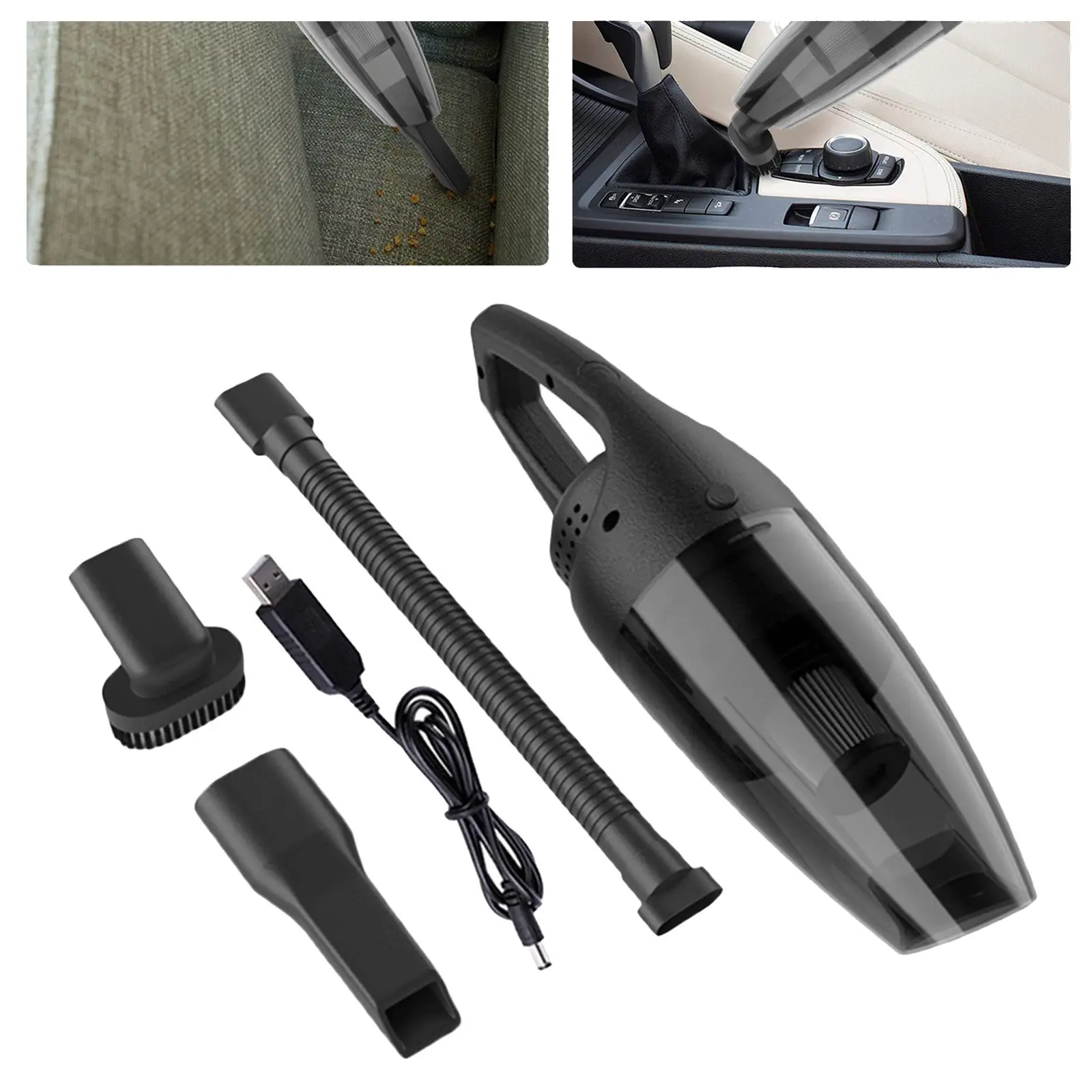 120W Car Vacuum Cleaner High Suction For Car Wet And Dry dual-use Vacuum Cleaner Handheld Mini Car Vacuum Cleaner