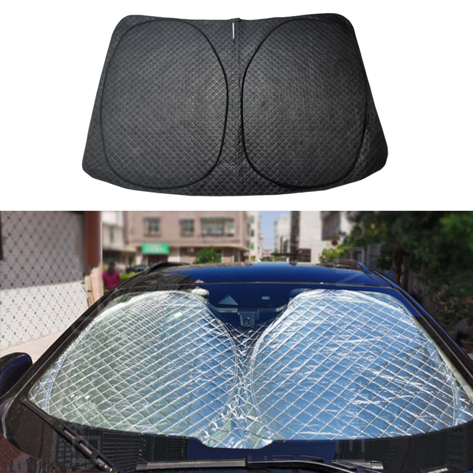 Sunshade for Tesla Model 3/S/X/Y Front Window Windshield Skylight Sun Shade Anti UV Protected 2017-2021