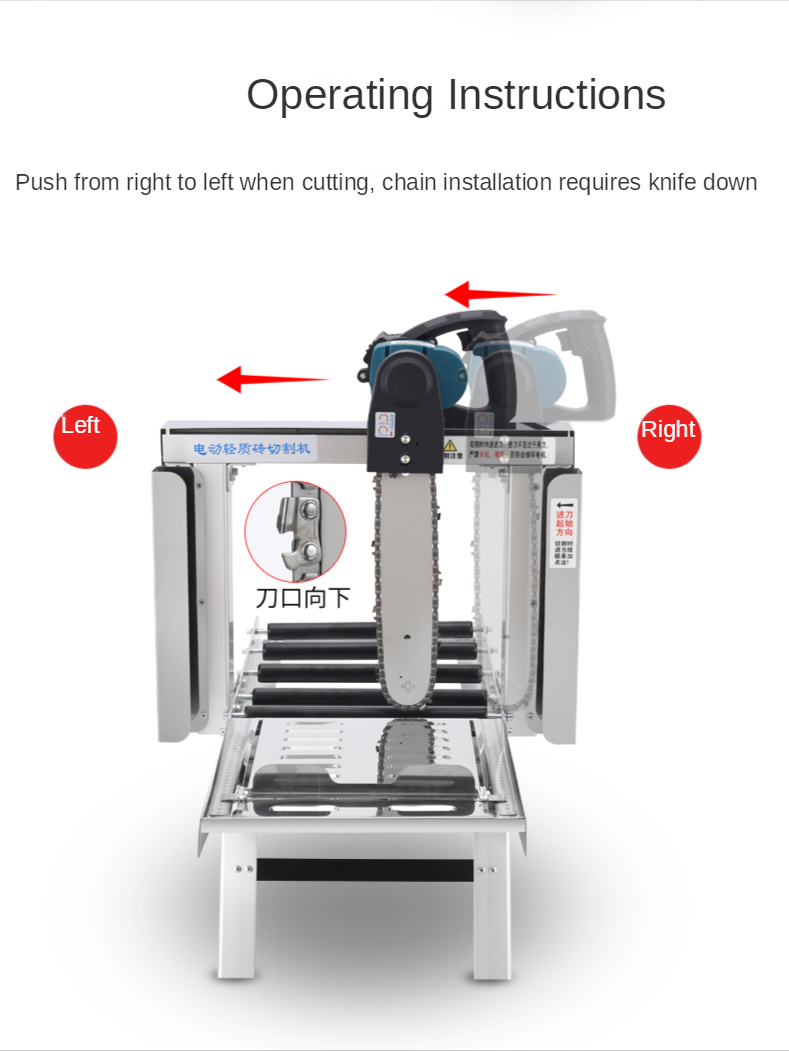 Title 9, 220 V 1800 W Elektrische Desktop Ziegel Schneid...