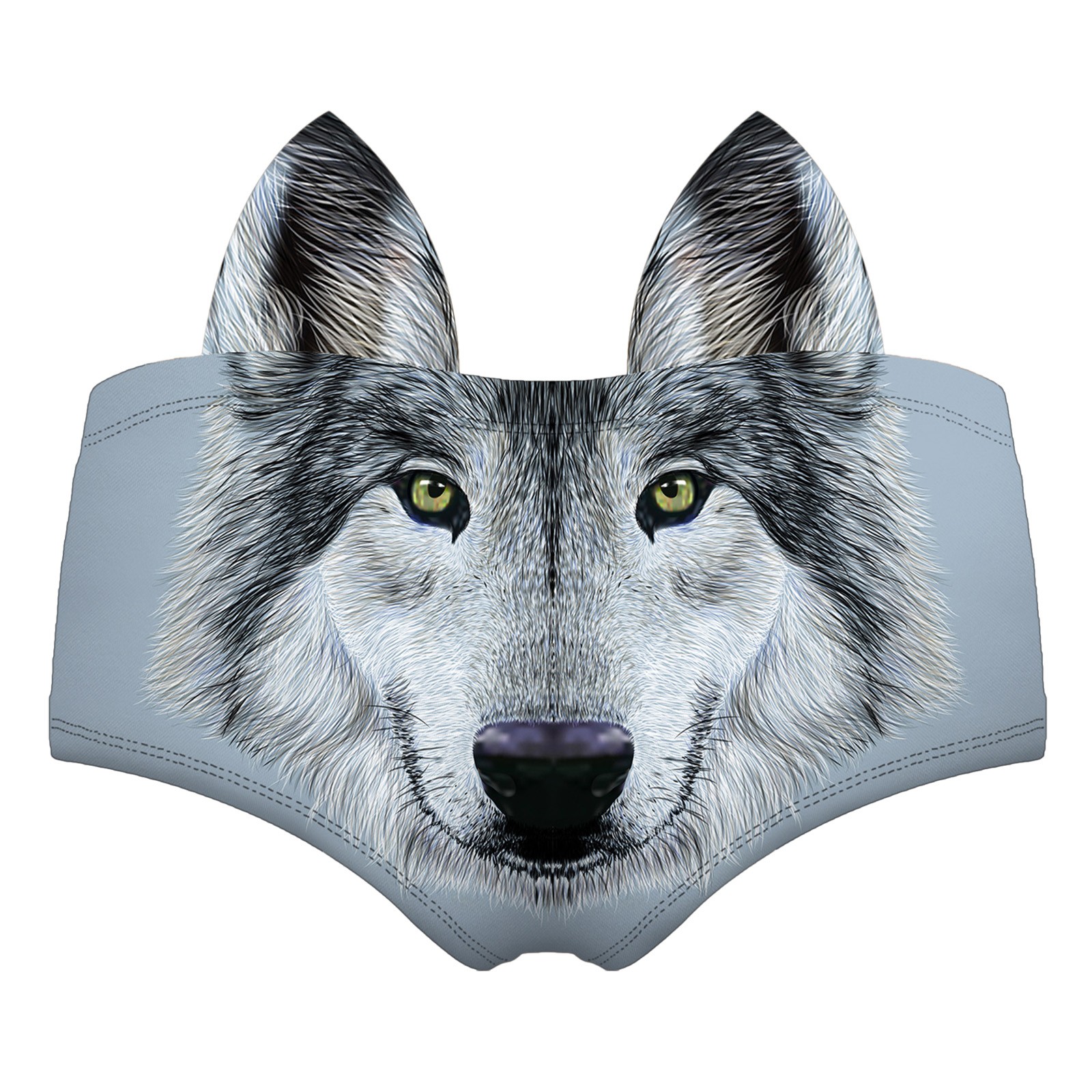 Трусы с рисунком волка