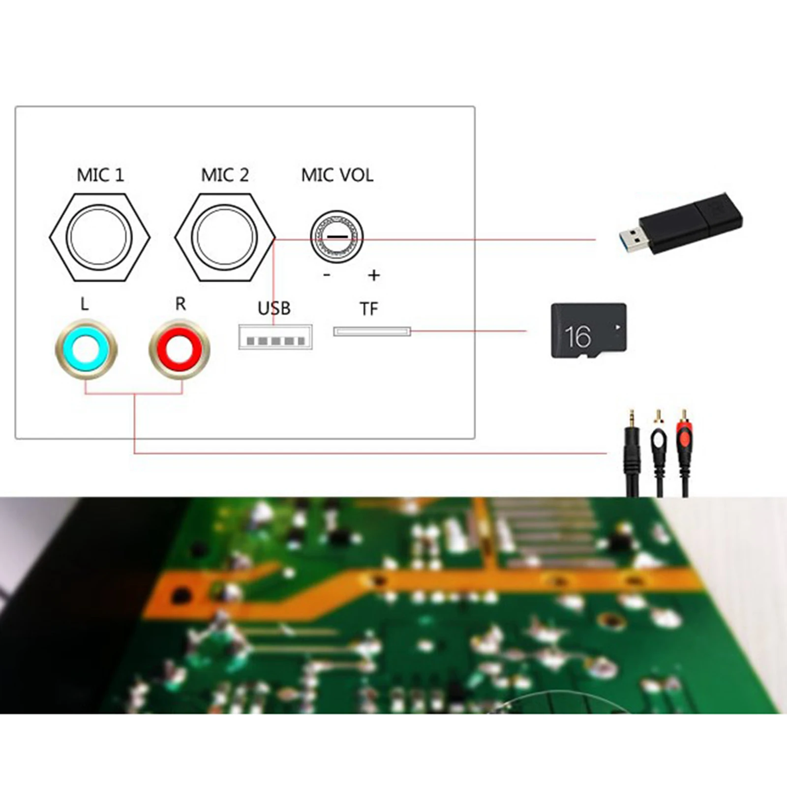 Bluetooth Board Speaker 30-120W Home Karaoke Subwoofer Mono AMP Module High Power Digital Power Amplifiers