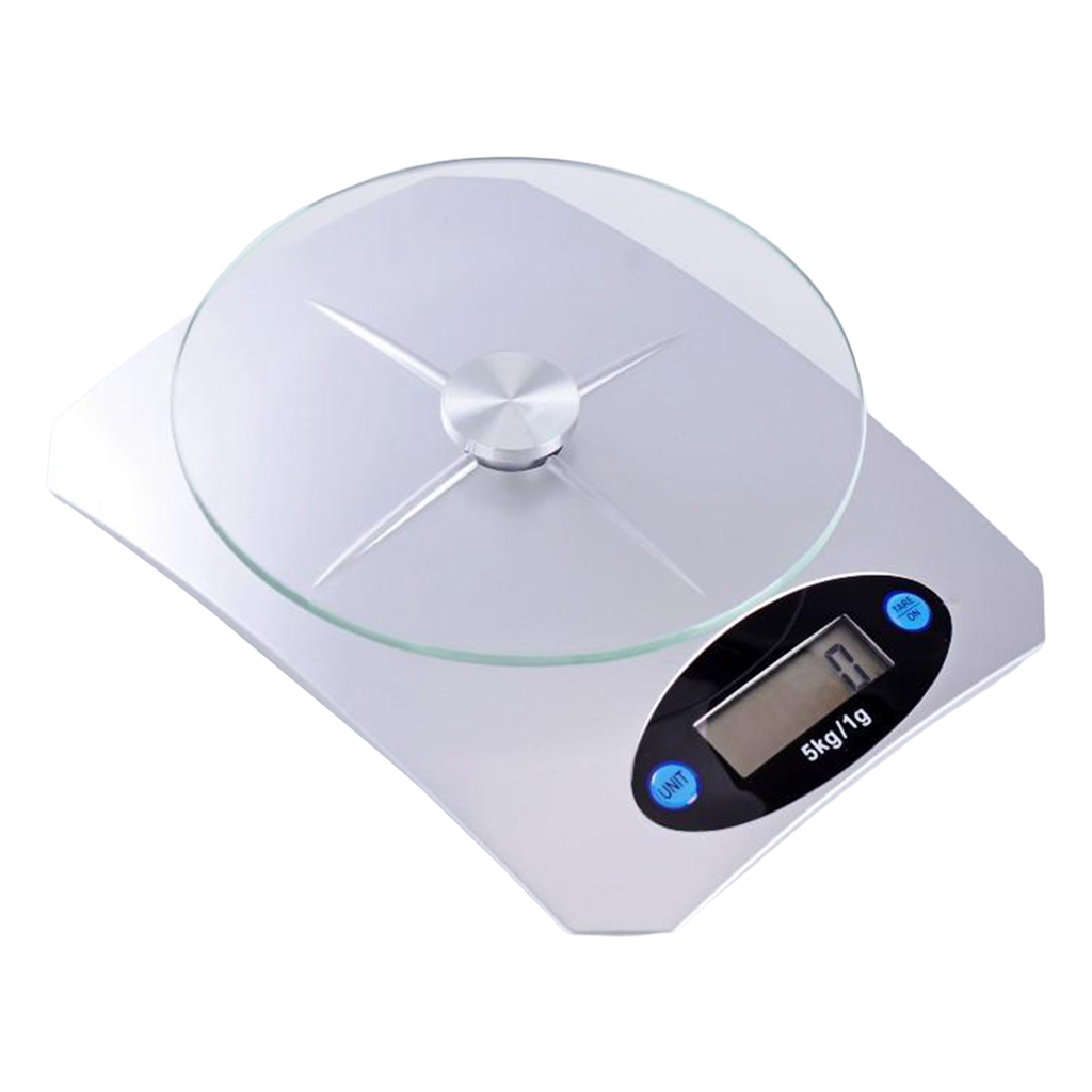 Title 6, Digital ABS Glass Kitchen Scale 5KG Grams and o...