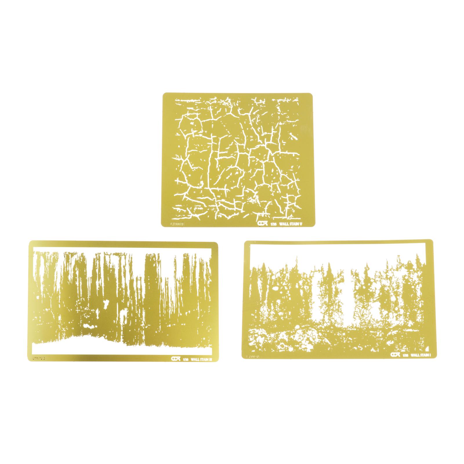Model Painting Template for Gundam Model Hobby Tool Plate for 1/35 1/48 1/72 Decorating Supply Airbrush