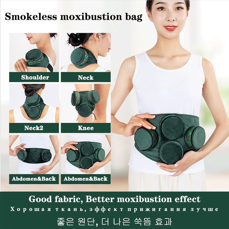 Best of Skin-friendly Cotton Smokeless Moxibustion Bag Moxa Burner Copper Box Warm Acupuncture Heating Therapy Body Acupoint Massage Reviews & Tips