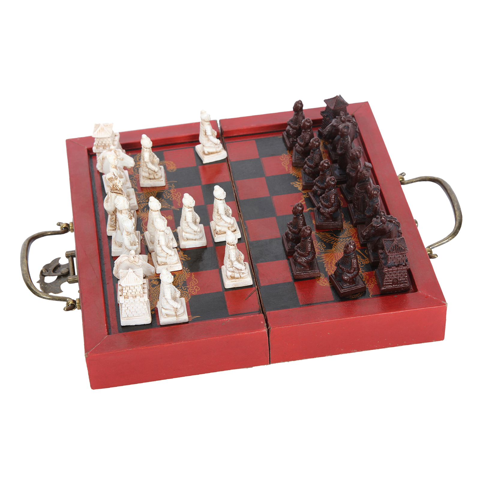 Chinese Terracotta Warriors Antique Chess Set 8