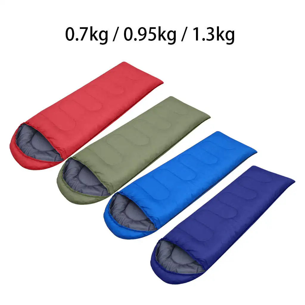Portable Single Envelope Sleeping Bag Light Survival Thermal Sleep Bag Padded Bag Warm for Hiking Cool Weather Outdoor Men Kids