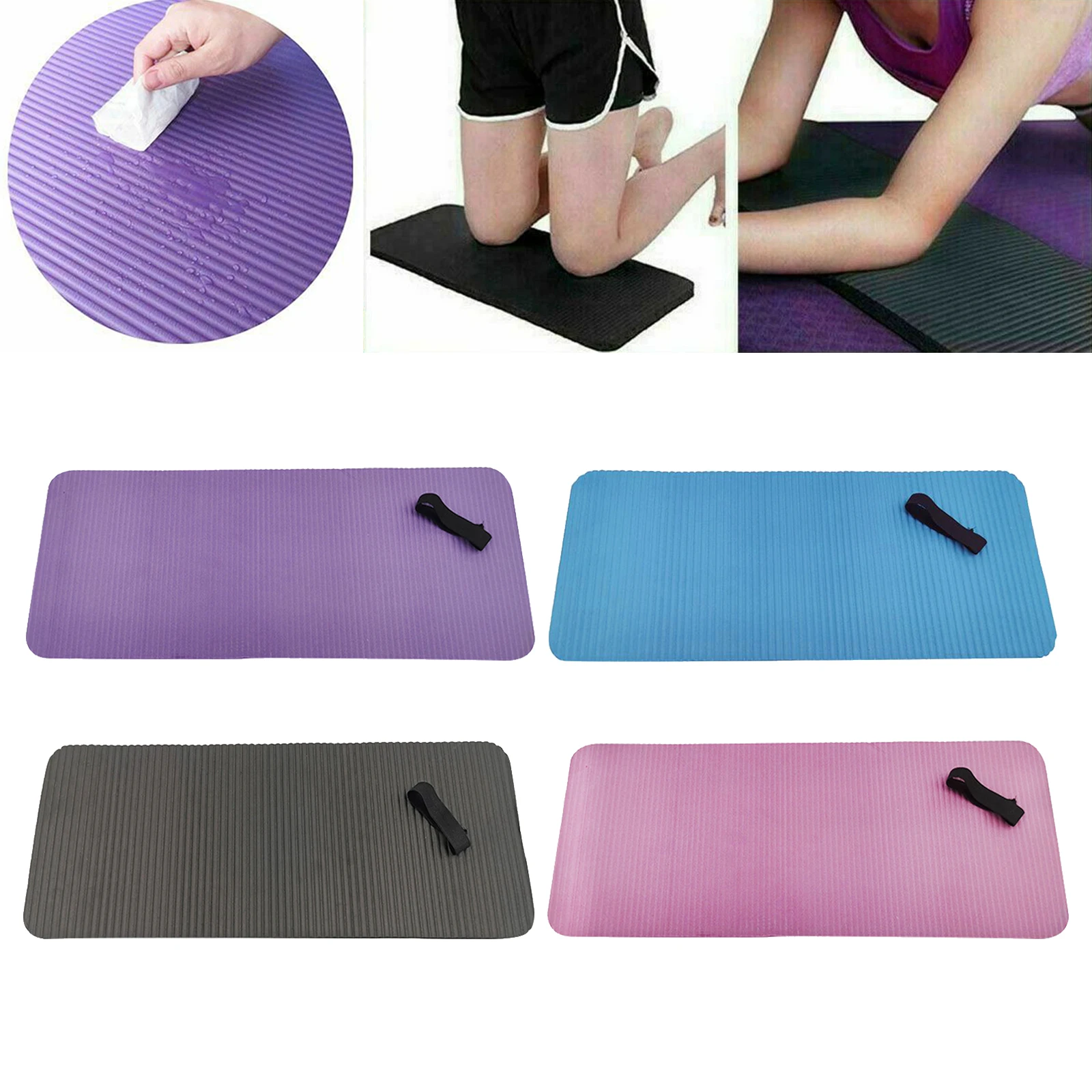 Compact Exercise Pad for Knee Yoga Knee Pad Elbow and Wrist Comfort, 
