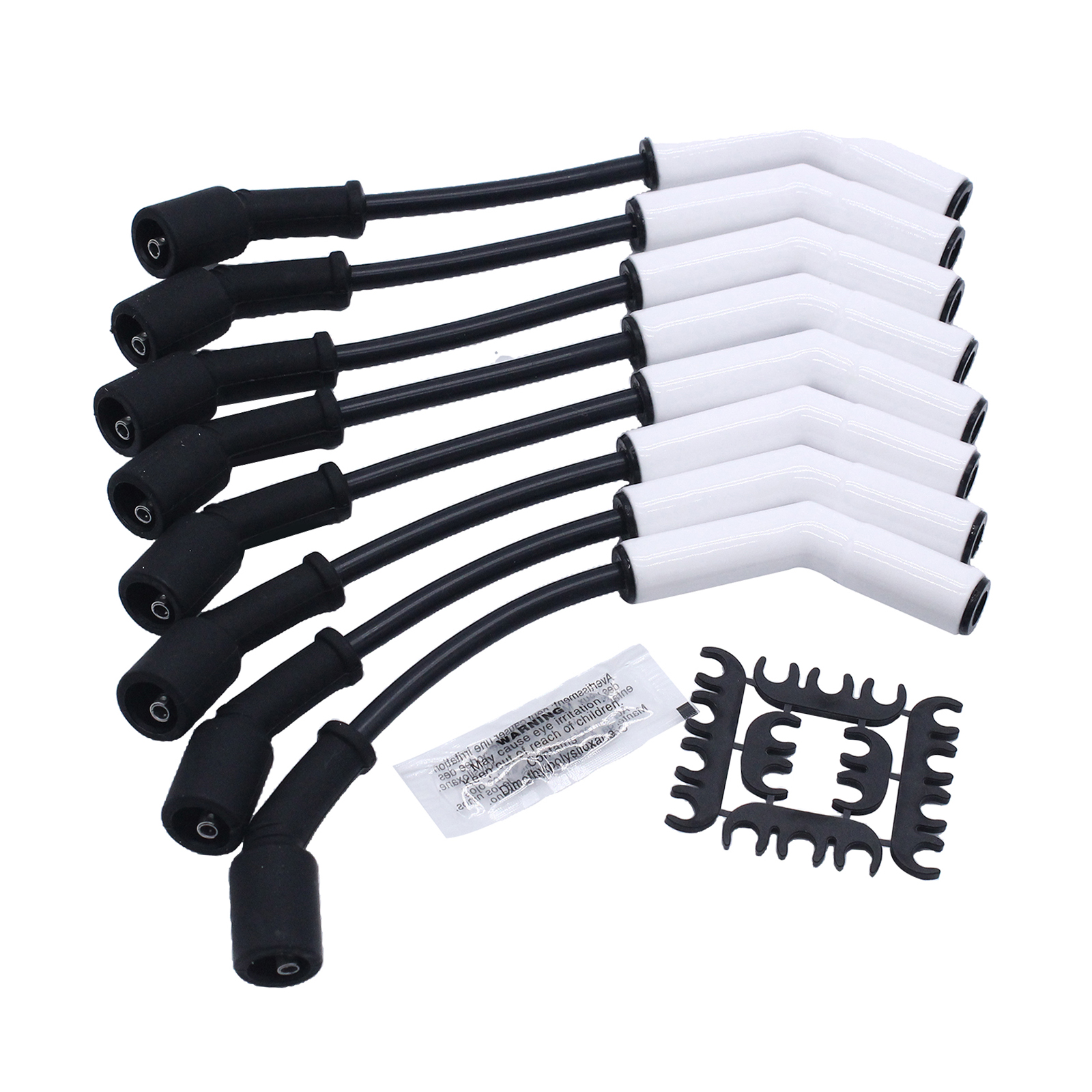 9070C Ignition Wire Spark Plug Wire Set Kit Ceramic Boot Fit for GM Gen 4 LS3 LS4 LS7 LT Engines Car accessories