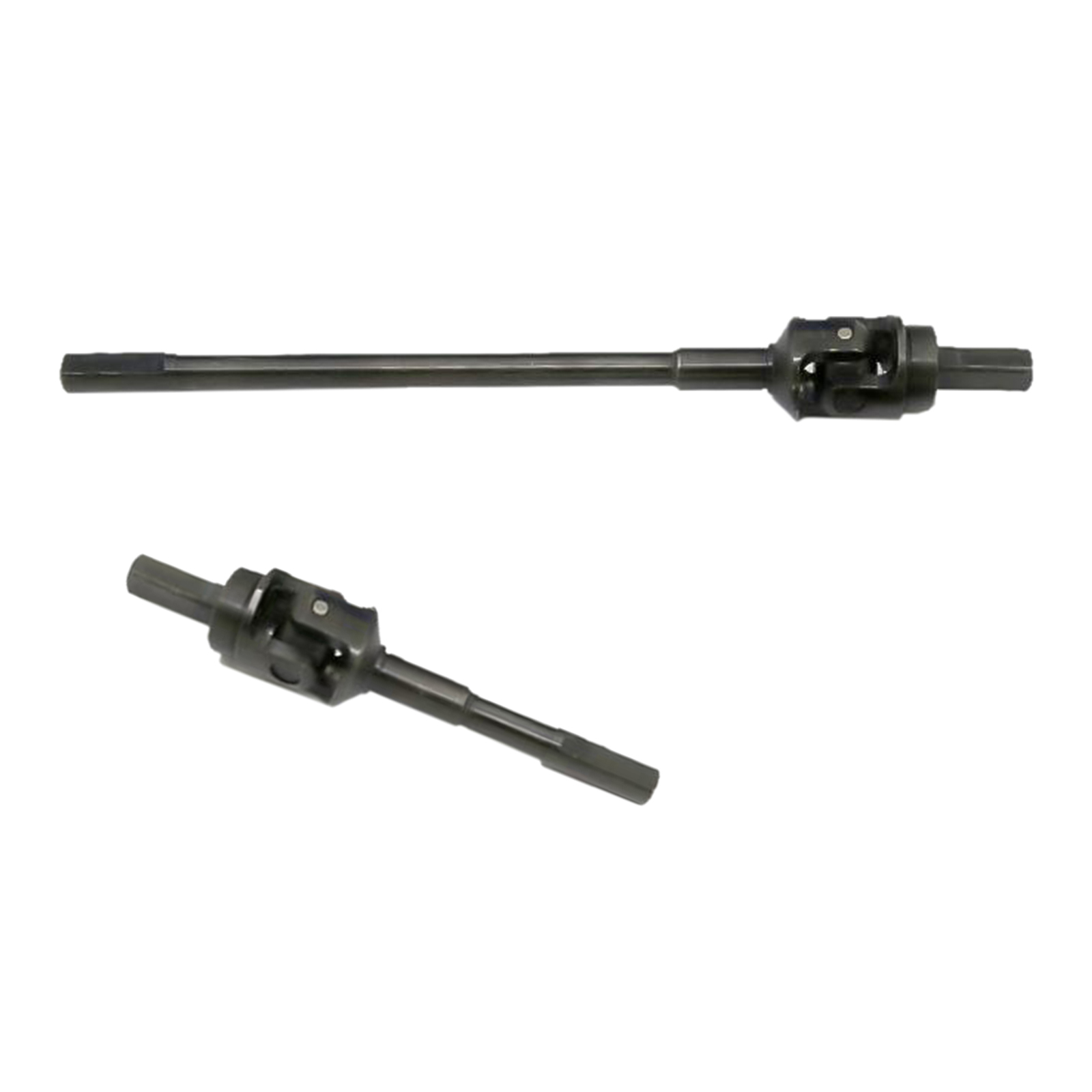 2 Pieces Reinforce Steel Front Drive Shaft for Axial SCX10 III AXI232027 AR45P 1:10 RC Crawler Cars