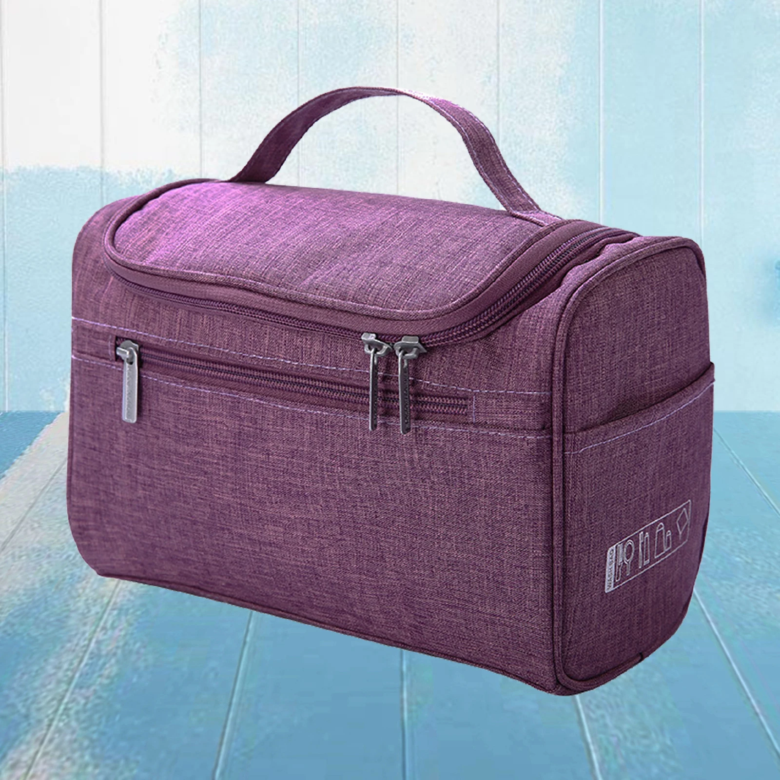 ing Toiletry Bag Travel Cosmetic Organizer Shower Bathroom Bag for Men Women Water-Resistant